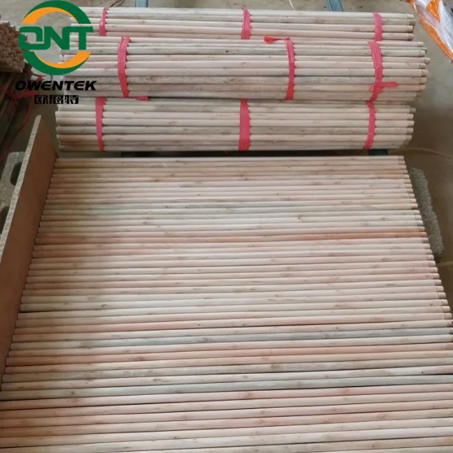 machine making wood broom handle