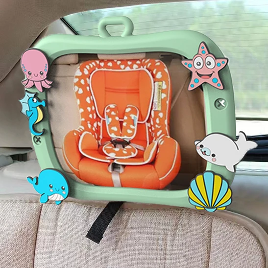 Safety View Back Seat Mirror Baby Facing Rear Ward Infant Care Baby Car