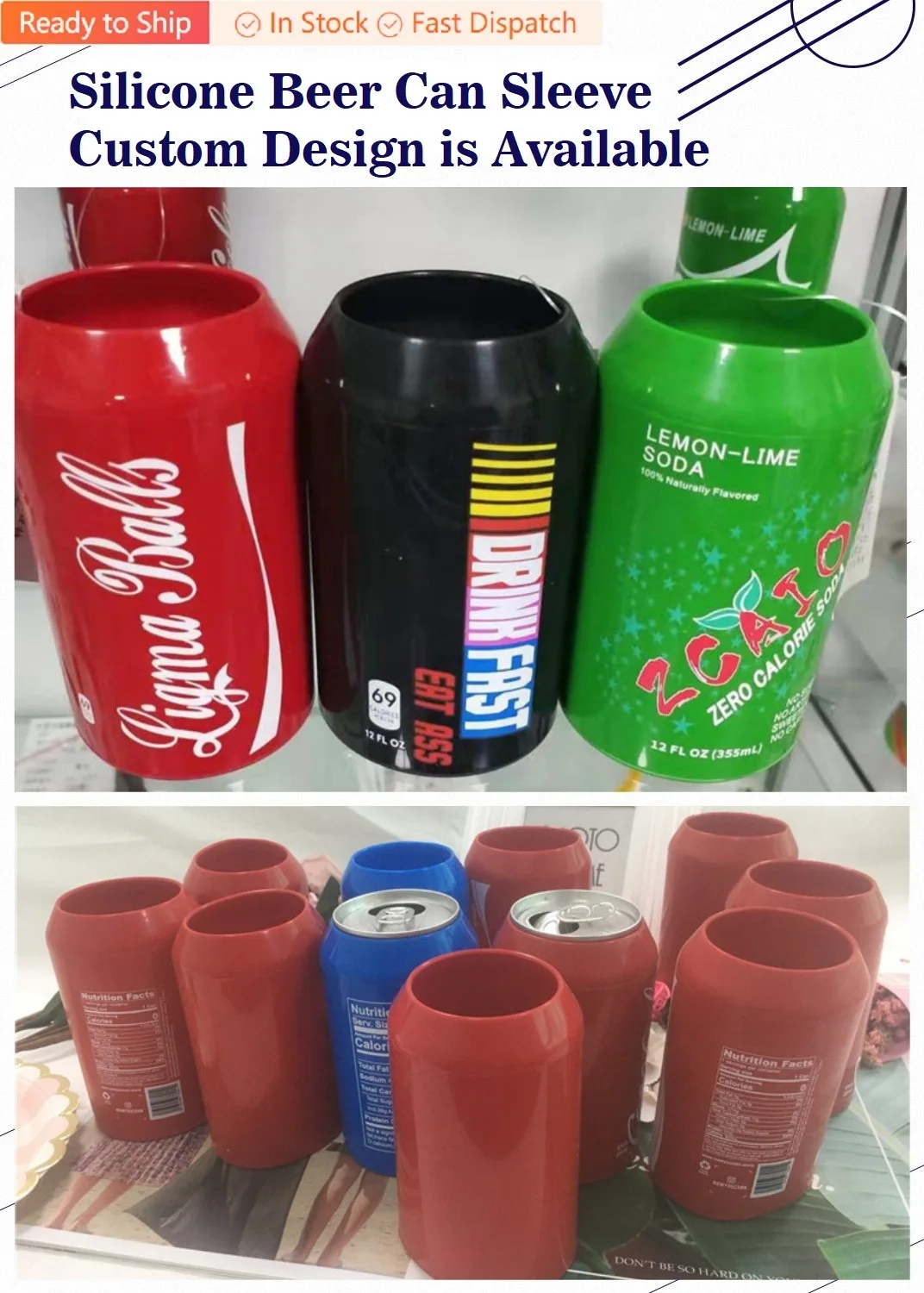Custom Food Tin Beverage Insulated Drink Cola Case Hide A Cooler Soda