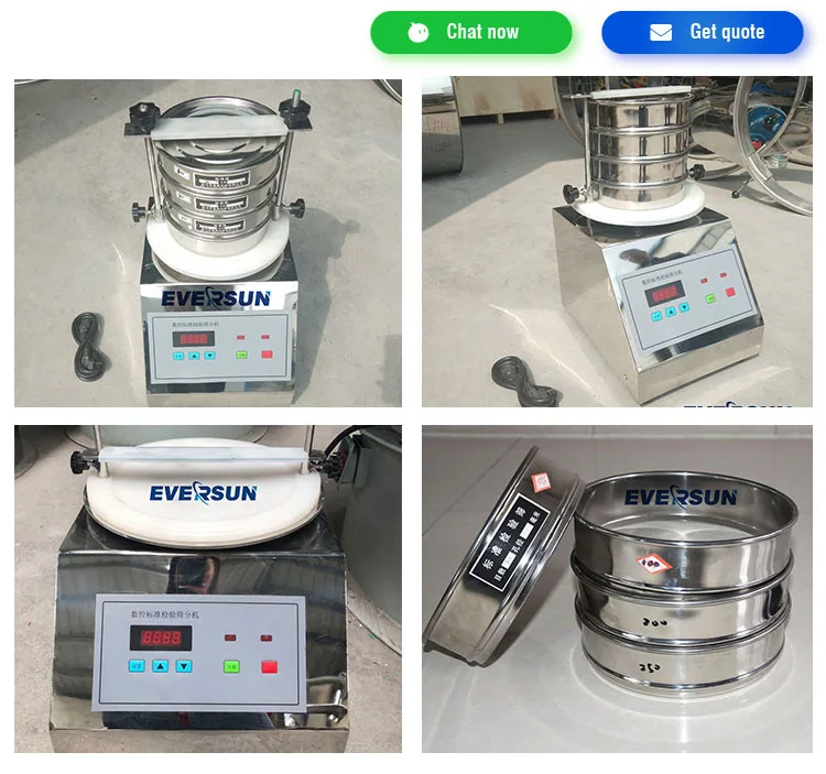 200mm Standard Multi Layer Sieve Analysis Equipment Price German