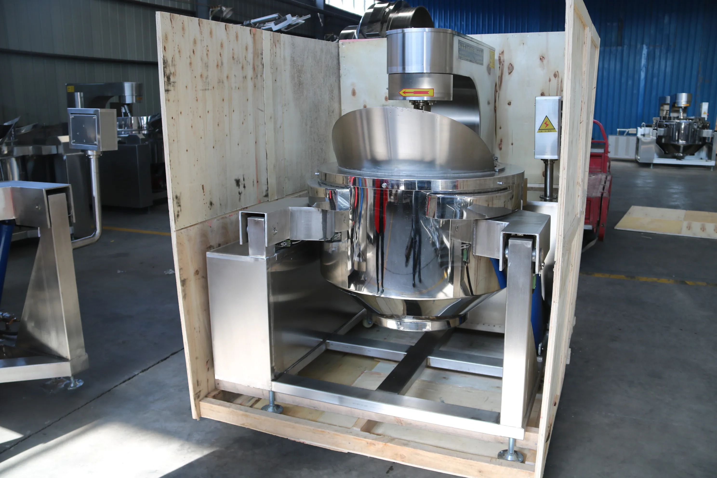 Industrial Cooking Mixer/ Jacketed Kettle With Stirrer/ Cooker Machine