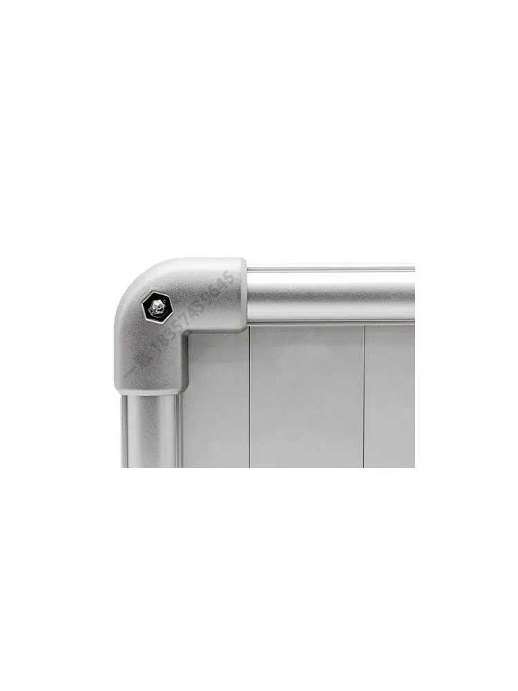 product 90 degree open external connector 28mm third generation wire rod aluminum alloy 1000 series lean tube connector profile aluminum-15