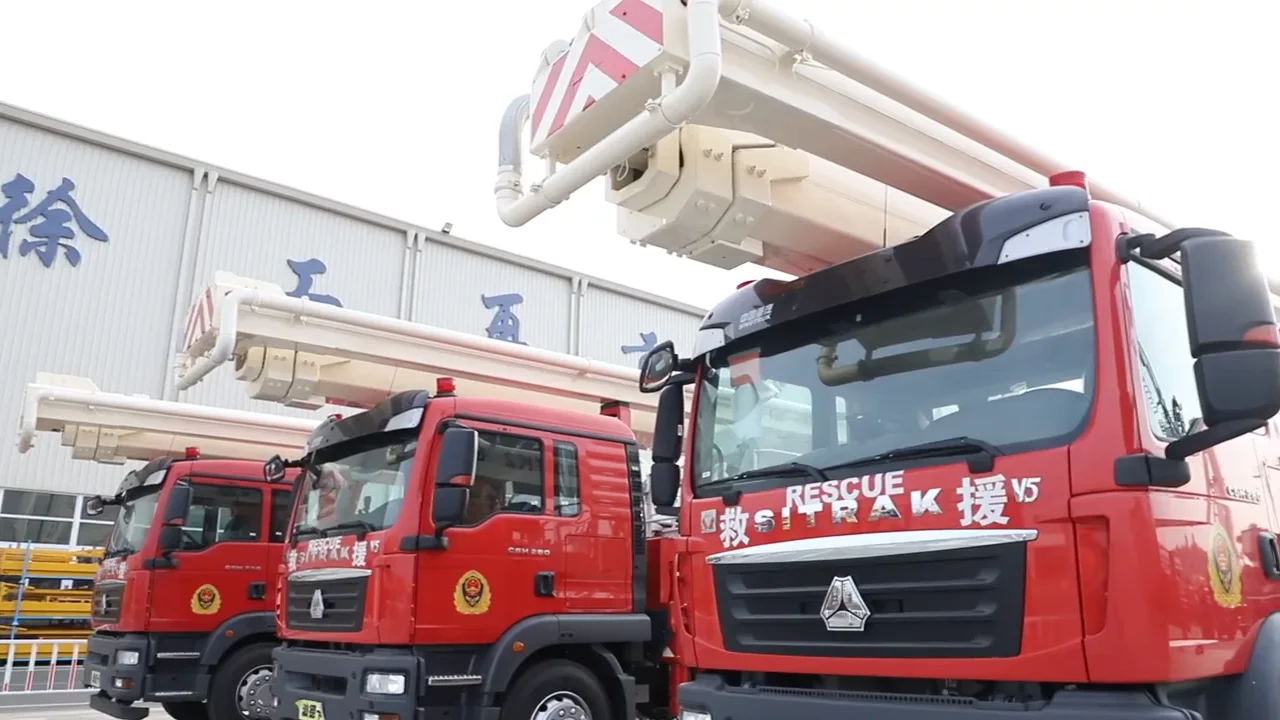 Aerial Ladder Fire Truck