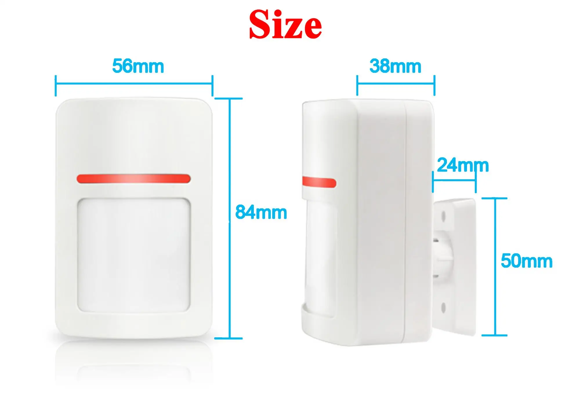 Smart 2.4ghz Wifi Pir Motion Sensor Detector With App Push Notification ...