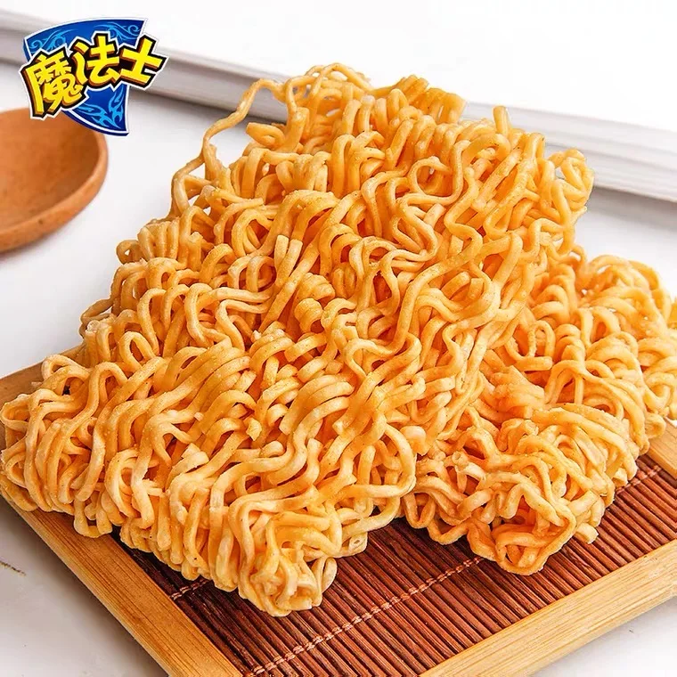 Crispy Instant Noodles Dim Sum Noodles 16g Bags Of Fried Pepper Steak