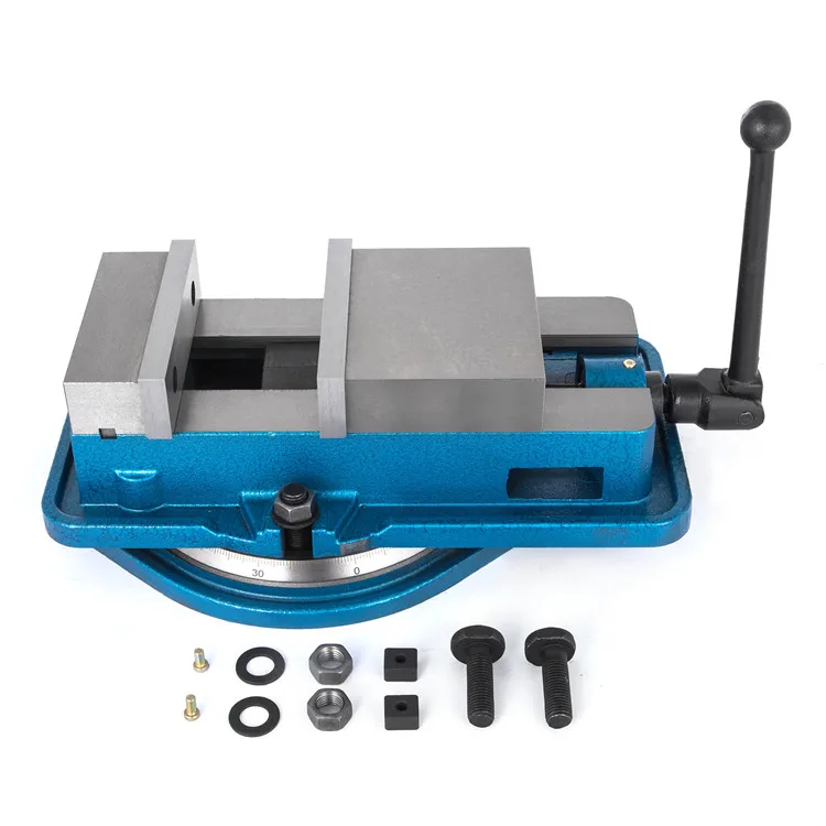 3" Non-Swivel Milling Lock Vise Bench Clamp CNC 24KN 80mm Width Hardened Metal 
