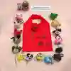 Novelty Cartoon Bee + Fish + Ladybug + Frog + Cow + Dog + Cat Animal Reusbale Shopping Bags Foldable Grocery Tote Bags