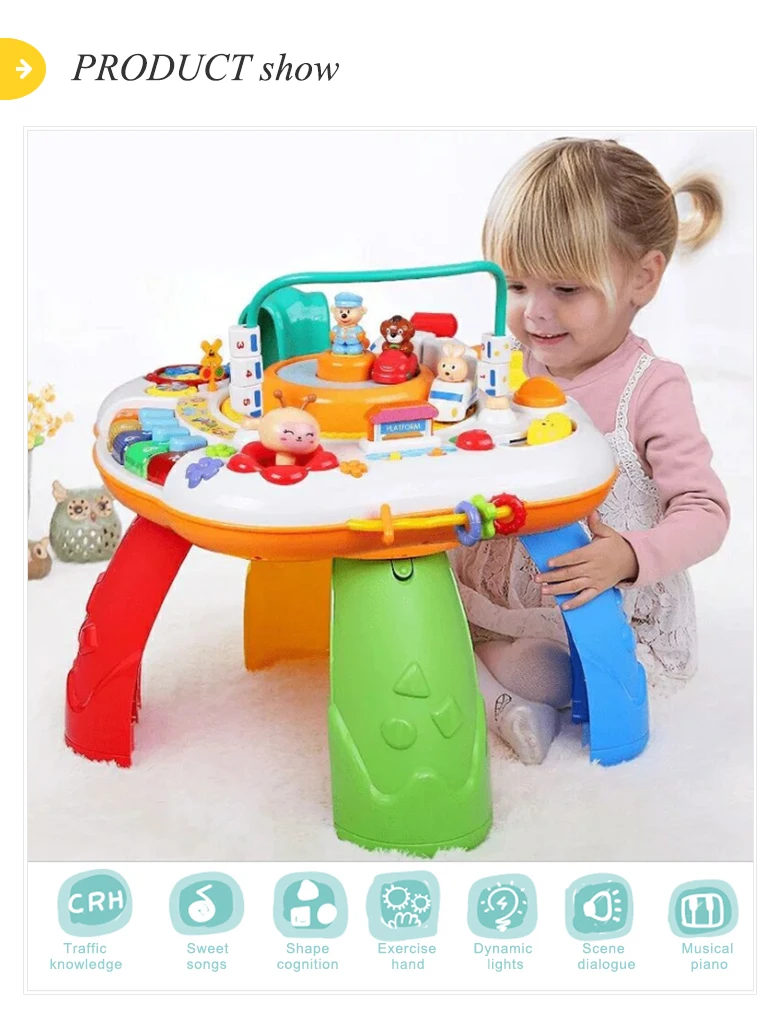 baby activity desk