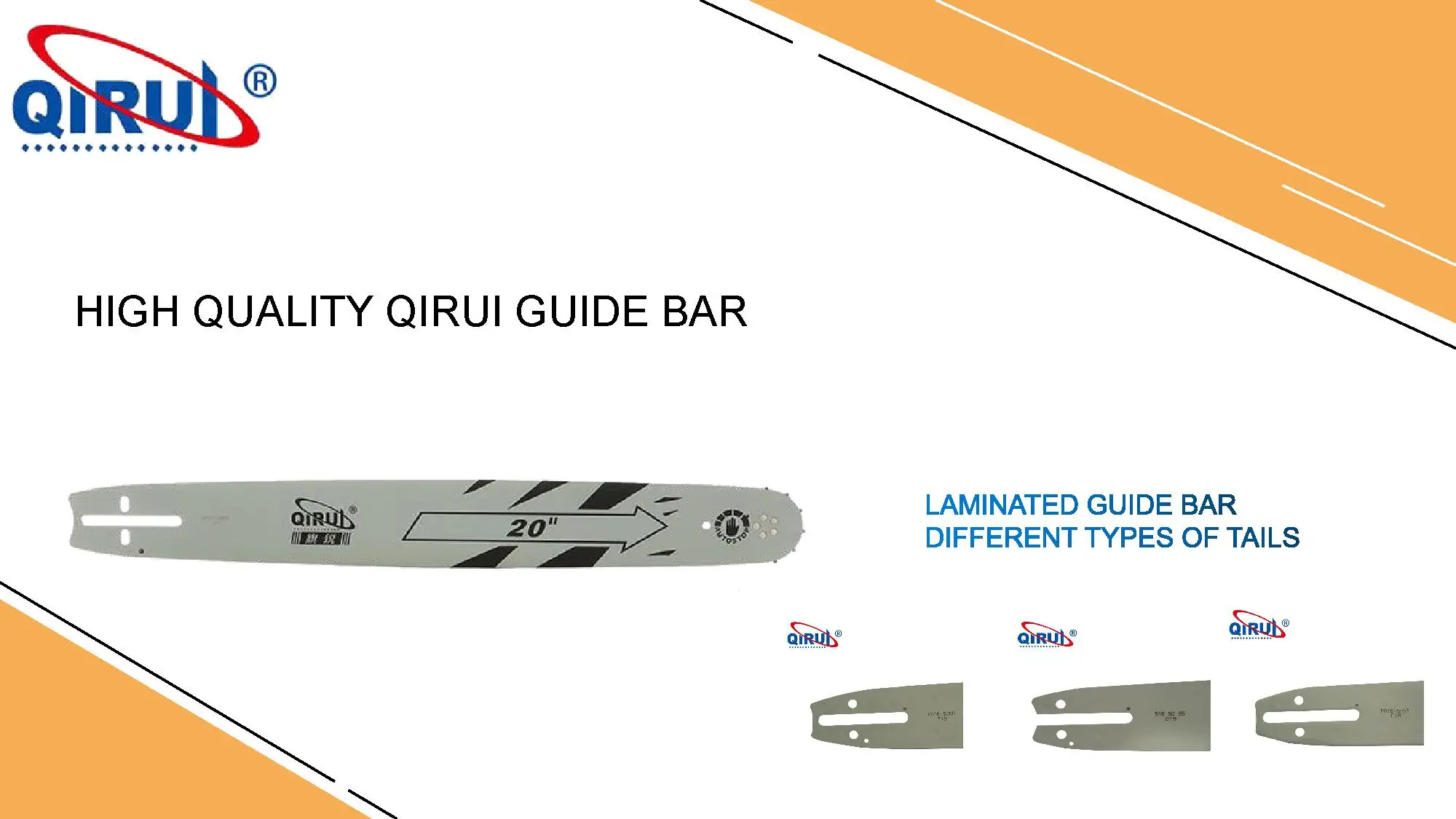 Maya .404" .080" Chainsaw Harvester Guide Bar For Harvester Spare Parts