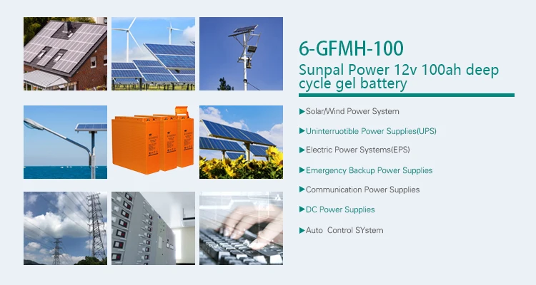 Pin nhiệt độ cao Rohs Pin axit chì 12v 200ah cho thiết bị gia dụng 3