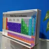 With Elements Acrylic Periodic Table Display Kids Teaching School Day Birthday Gifts Chemical Element Display Card Home Decor 3
