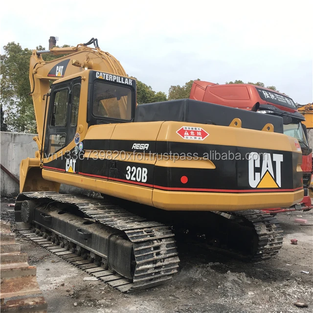 excavadora hidraulica caterpillar 320b de 128 hp