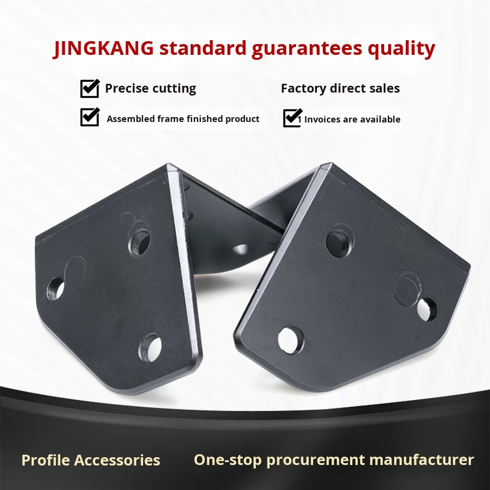 Industrial Aluminum Profile 4040 Right Angle Fixing Frame Outer Connector 3030 Cast Aluminum 90 Degree Three-Dimensional factory