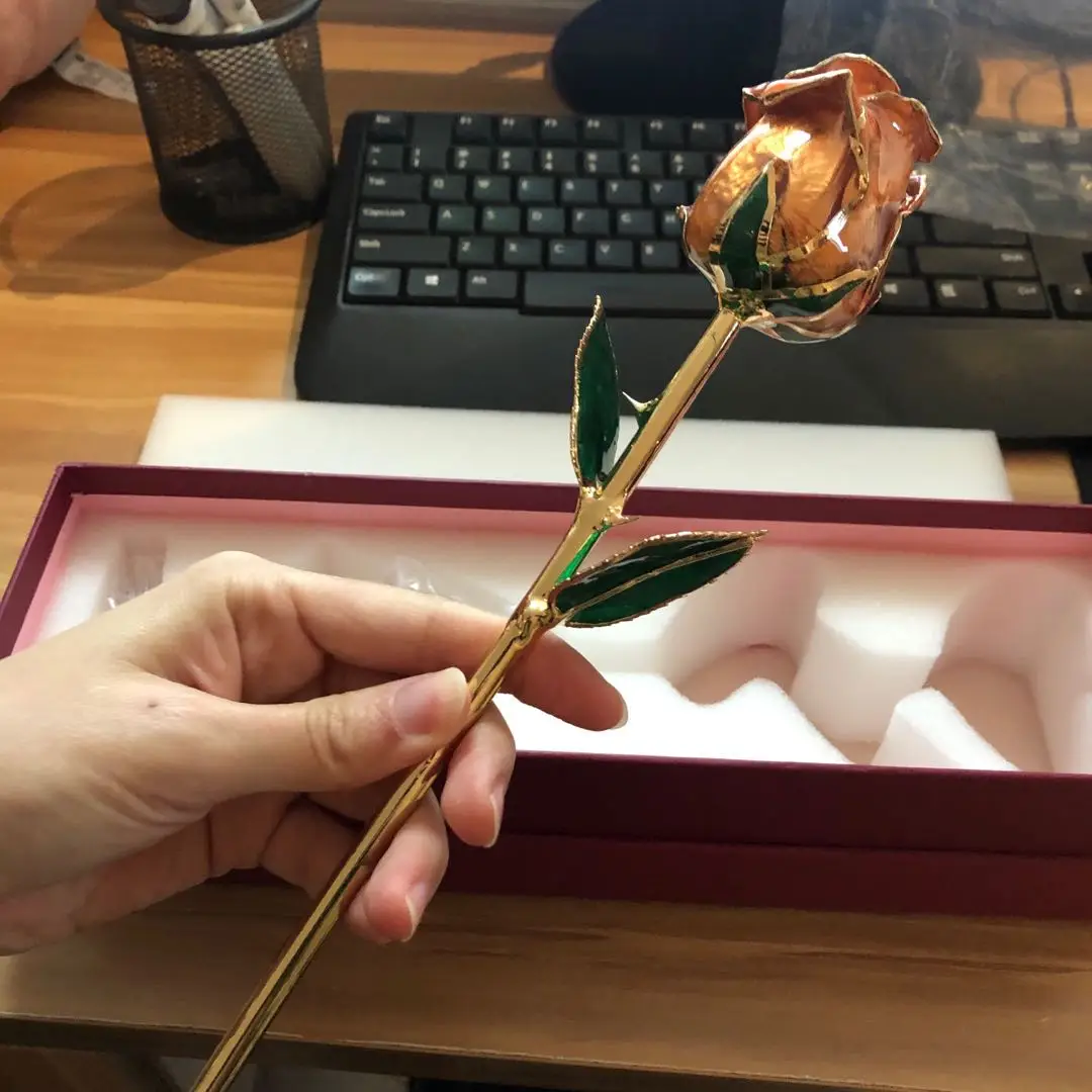 A1353 Amazon Eternal Gold Plated Rose Forever Roses For Valentine Buy Forever Roses,Eternal