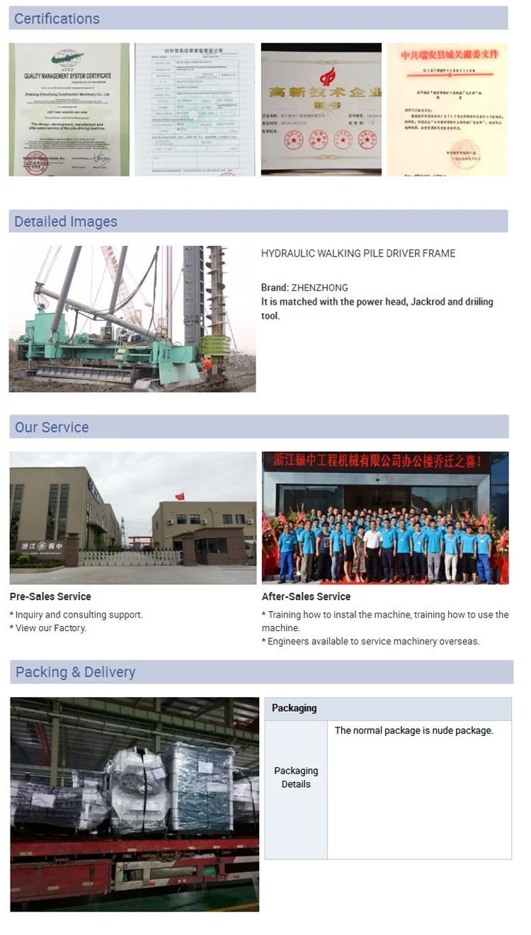 Stationary DCM Method Five Axes Rotary Rig Drilling Machine for Deep ...