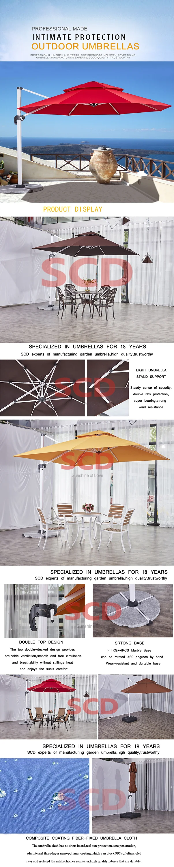 dark green outdoor umbrellas on High Quality Sun Shade Aluminum Outdoor Cafe Patio Garden Restaurant Roman Parasol Umbrella Buy Parasol Umbrella Patio Umbrella Outdoor Umbrella Product On Alibaba Com