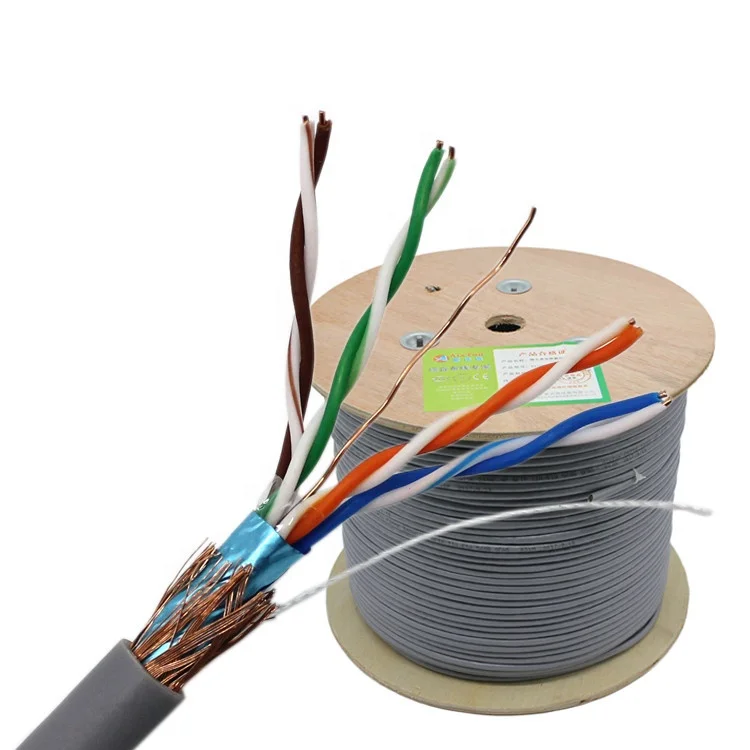 Sf utp cat5e. FTP 4pr 24awg cat5e Outdoor.