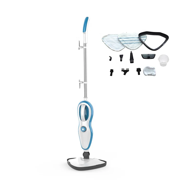 10 In 1 Steam Mop 1500w Water Tank 370ml Detachable Water Tank Anti