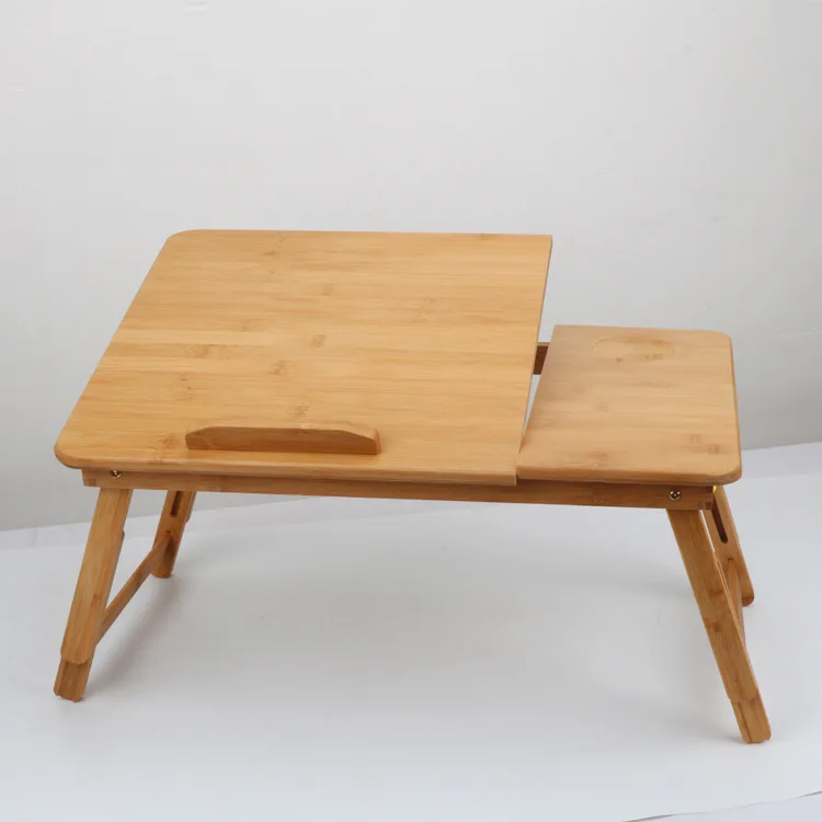 
Bamboo Folding Laptop Table for Bed and Sofa 