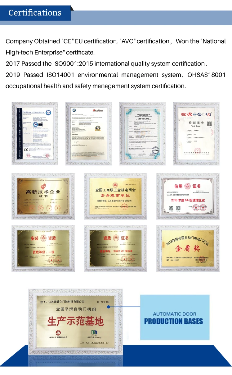 Automatic Sensor Glass Sliding Door Motor Manufacturer Dsl125a1 Buy