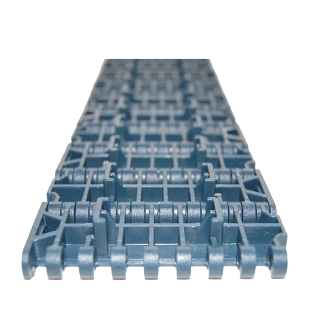 1.5'' inch pitch flat top Conveyor plastic modular belt with holes