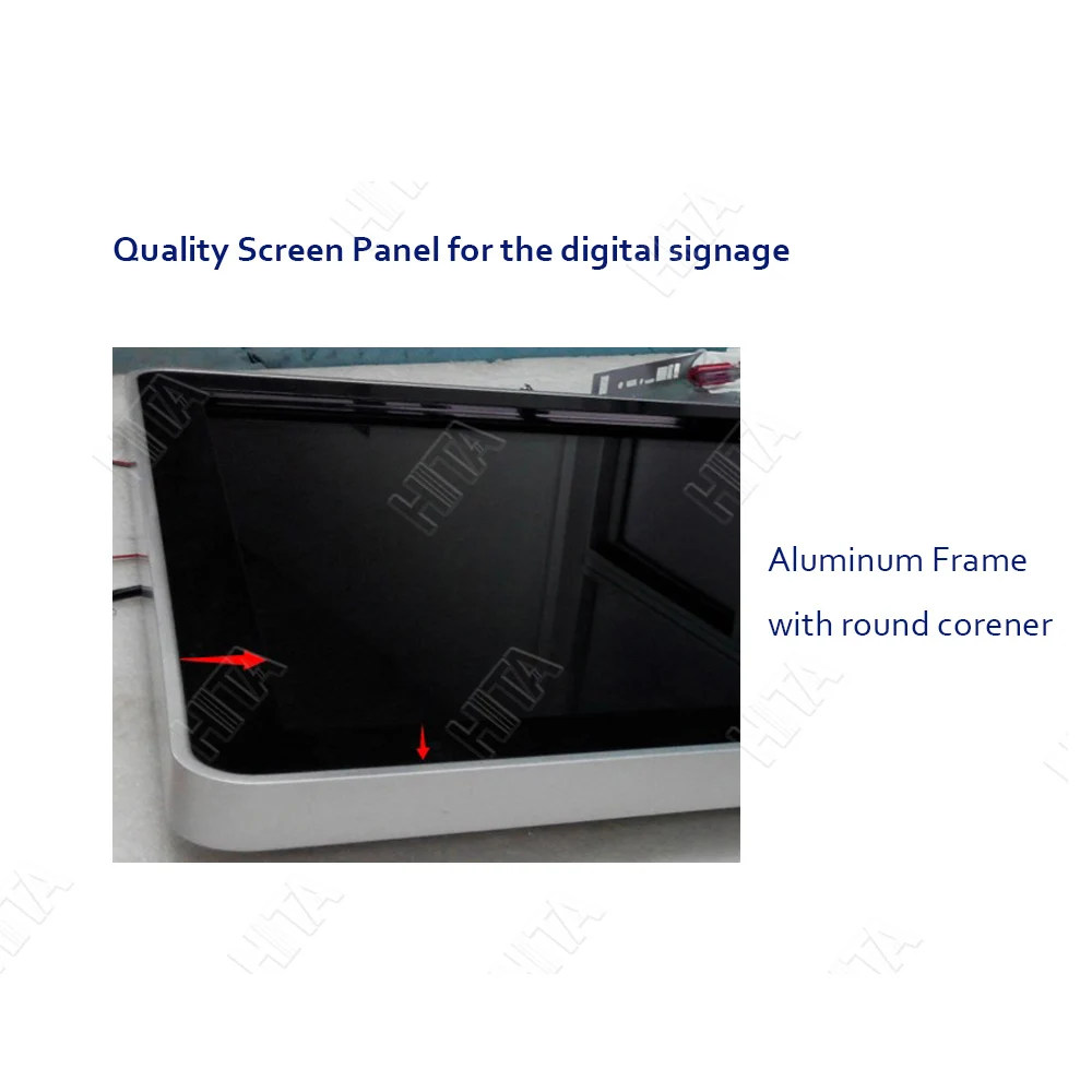 video-OEM Price Sale IR Finger Touch LCD Electronic Screen Interactive Smart Board Tv Commercial Dis-7