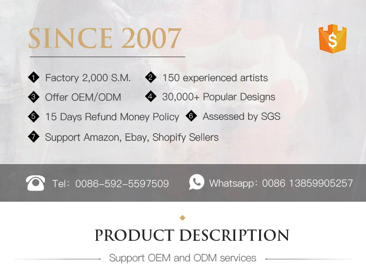 Knife Home Decoration Sea and Boat Wall Art Oil Paintings Designs on Canvas