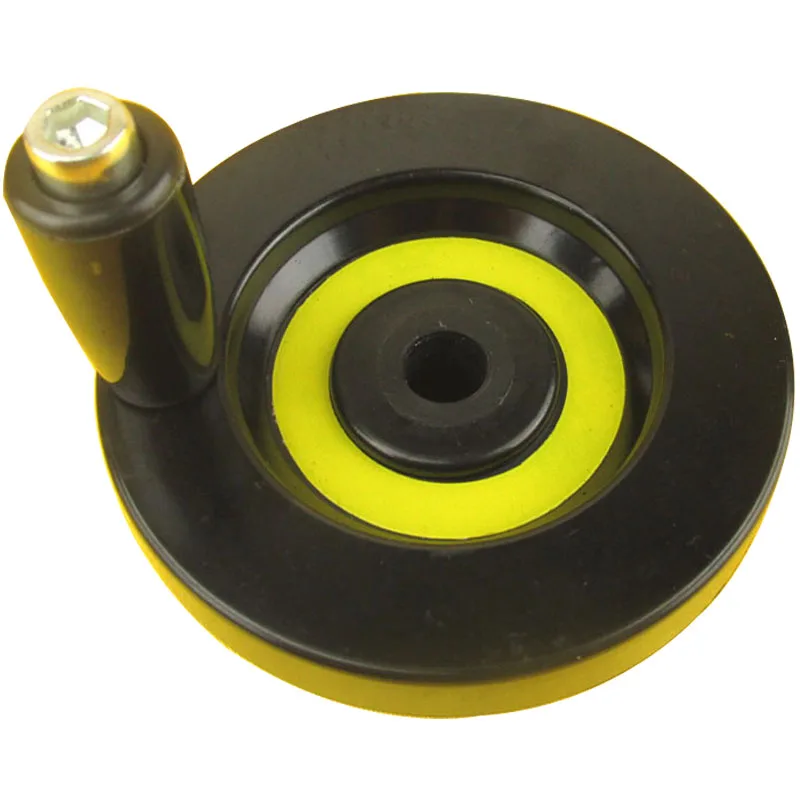 product workbench sliding table ball screw handwheel bakelite back wave manual handle plate outer diameter 80 inner diameter 10 plc core-12