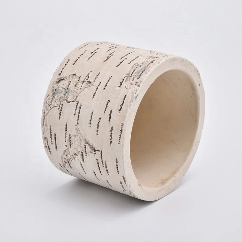 300ml Vintage concrete candle jar in bulk