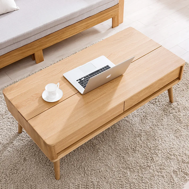 product-BoomDear Wood-nature solid oak wood coffee table for livingroom furniture set-img