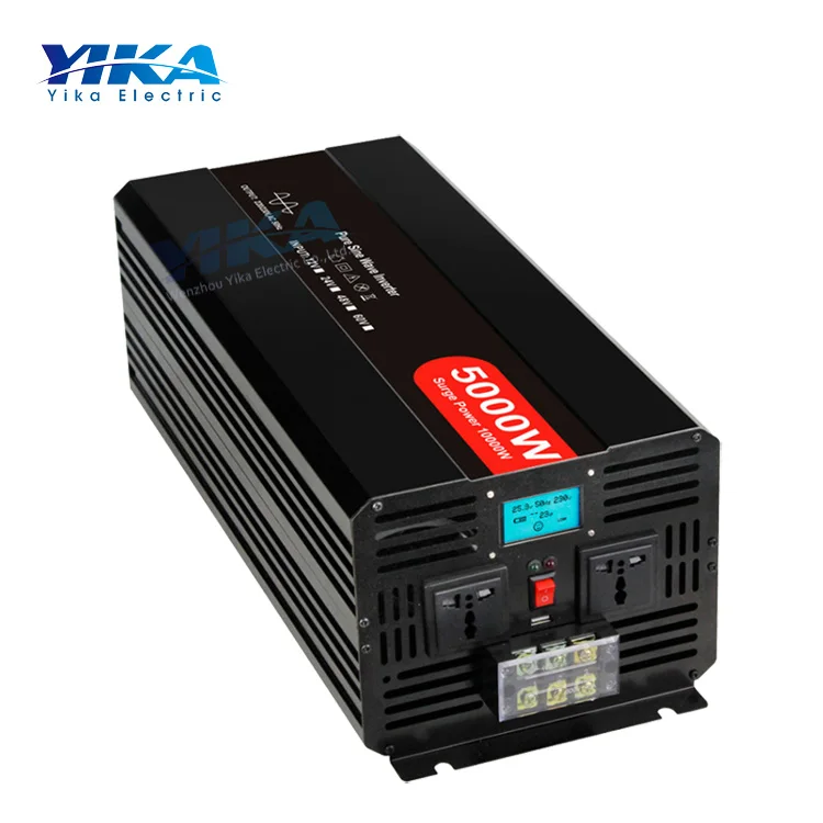 Power Inverters 24v 220v 5000 Watt 12v 5kva 5kw Off Grid Pure Sine Wave