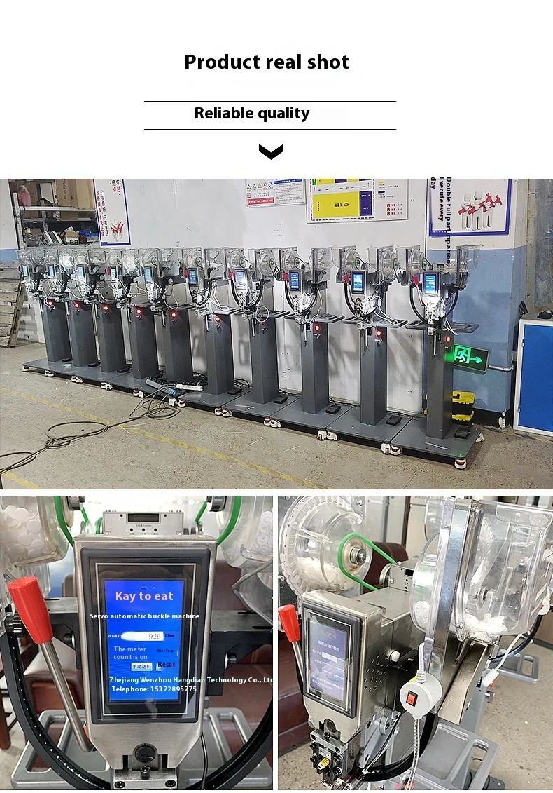 Plastic Button Press Machine Automatic Snap Button Attaching Machine ...