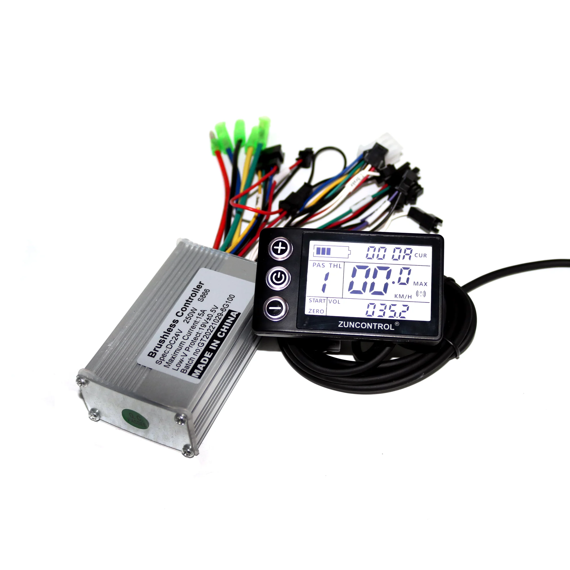 24v/36v/48v 250w Bldc Motor Controller E-bike Brushless Speed Driver ...