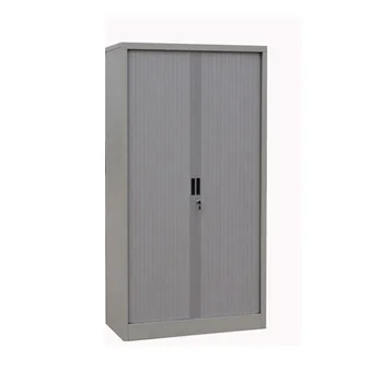 High Quality Office Furniture Double Door Tambour Door Document