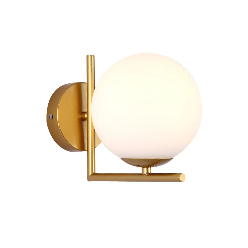 2021 new arrival best seller fashion design decoration morden wall light  yellow base hanging wall lamp
