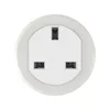 OEM UK British Plug WiFi Smart Socket With Countdown Timer , User-friendly Tuya App Remotely Controlled