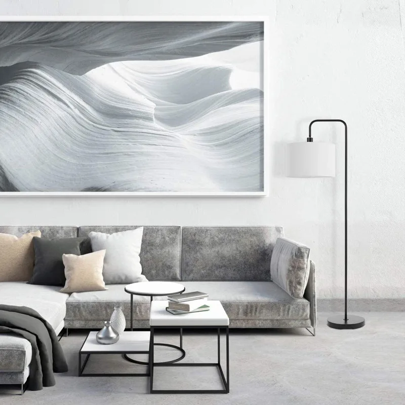 Original Floor Lamp with Frame Garden Living Room BedroominsStyle Creative Bedside Lamp Modern Minimalist StudyLED