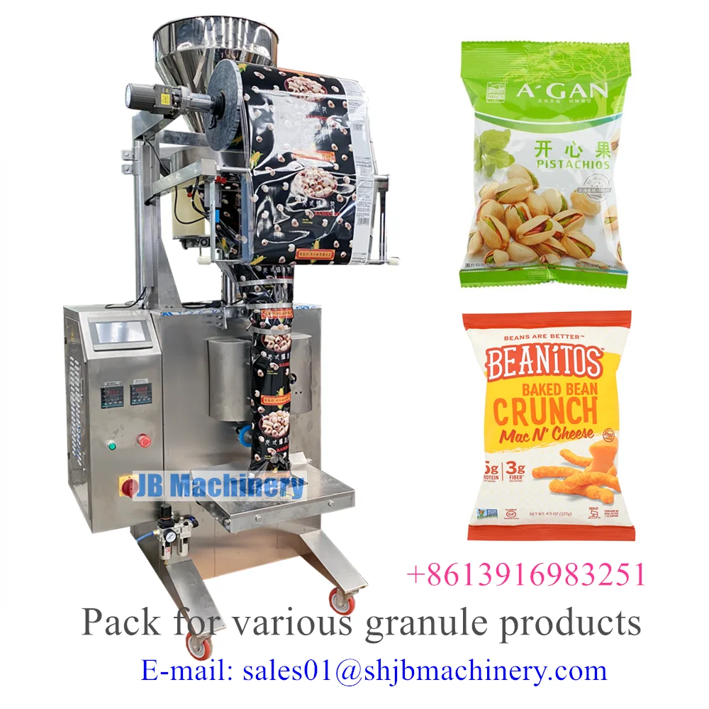 Fully Automatic Popcorn Packing Machine Nitrogen Filling And Bag Sealing Machine For Food Buy 6301