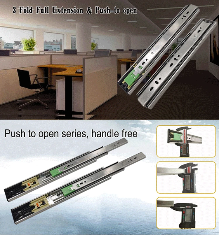 New Design Soft Close Doors Slide Opening Push Open Drawer Mechanism Buy Push Open