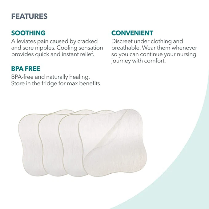 2023 Hot Sale Nipple Shield Tender Care Patch Breast Soother Pad