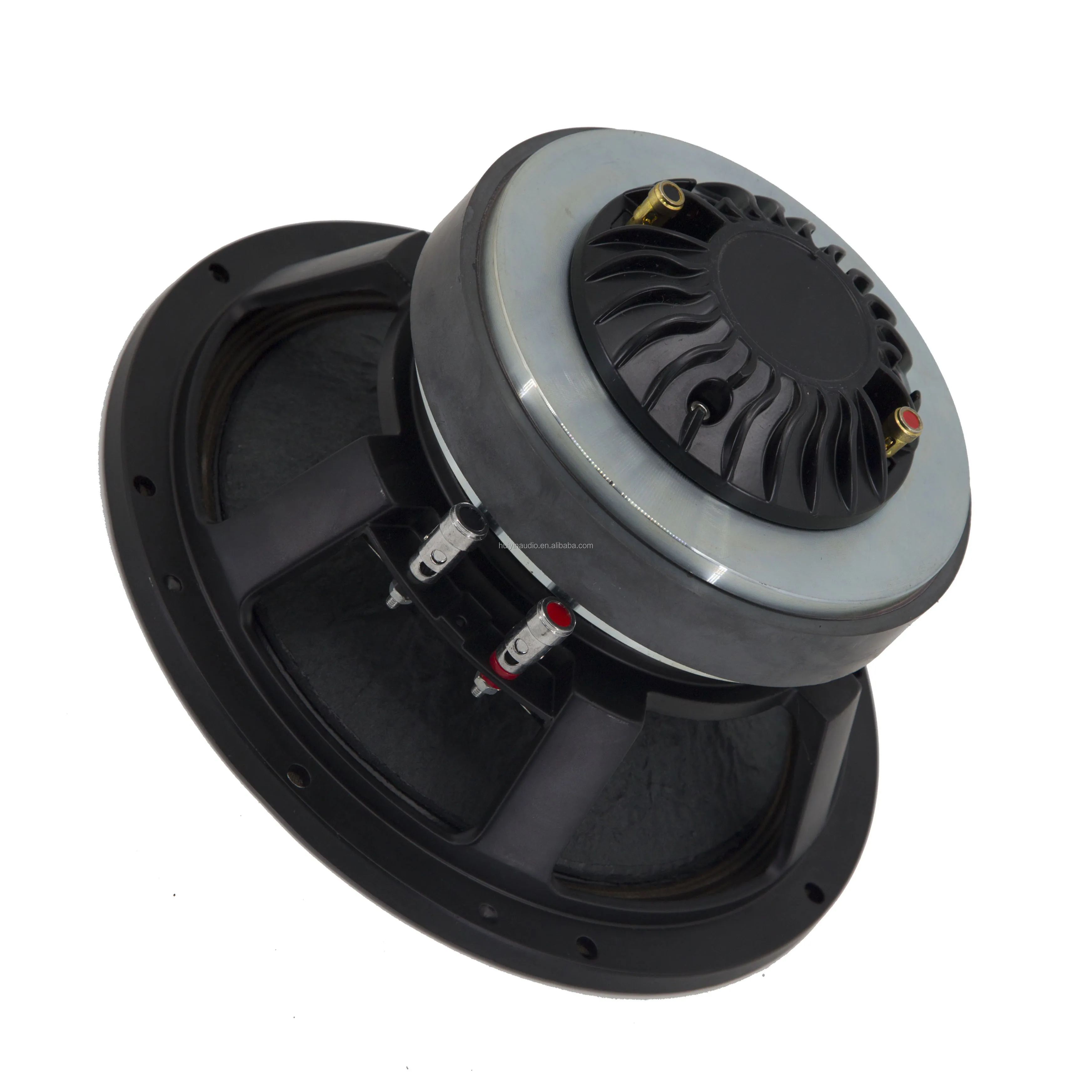 Professional 250W RMS 10-Inch Coaxial Aluminium PA Speaker Active & Passively Powered 8 Ohm Impedance for Stage Use details