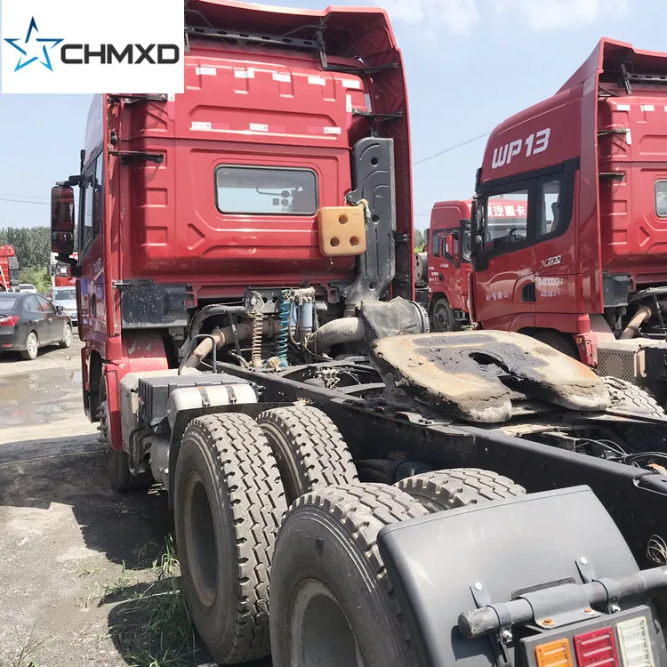 Shaanxi Auto Shackman Truck 6x4 375hpused Tractor Truck Head - Buy Used ...