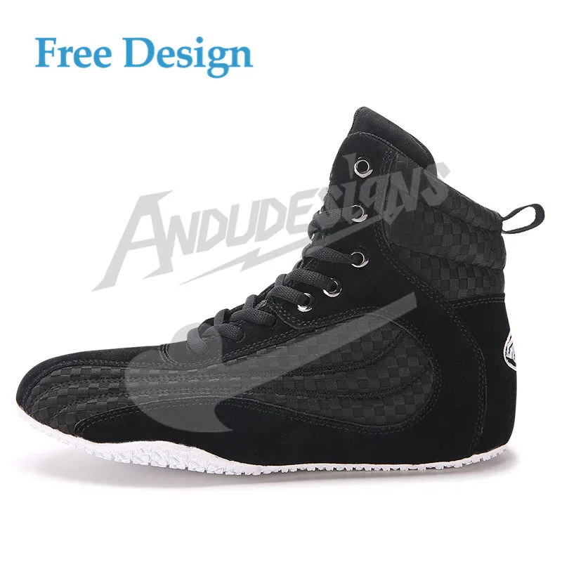 New Professional Fighting Wrestling Shoes Men Anti Slip Boxing