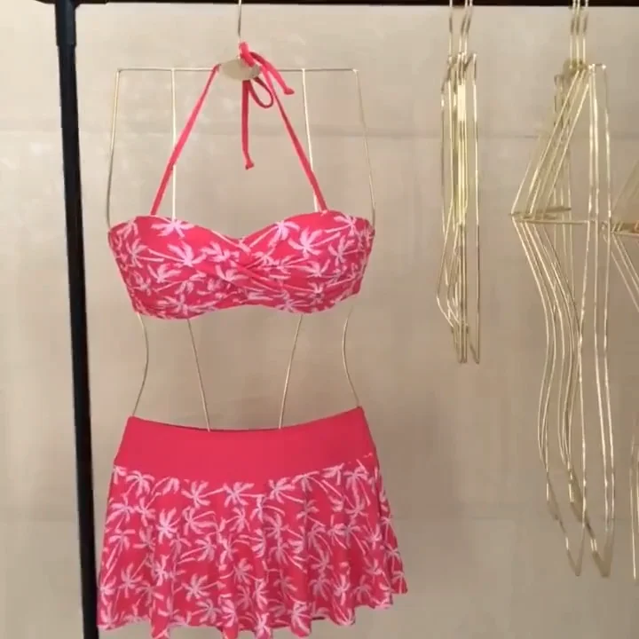 Wholesale High Quality Custom Rose Gold Body Shape Metal Display Bikini