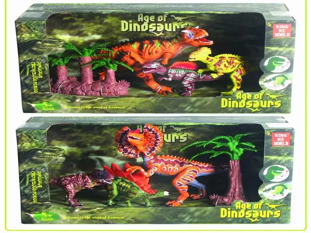 MagiDeal 12 Pièces Modèle Dinosaures Squelette Simulation En Plastique Figurines Jouets Décor 