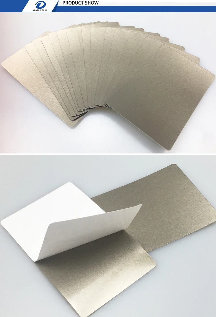 Die Cutting Soft Flexible Shield Materials Wave