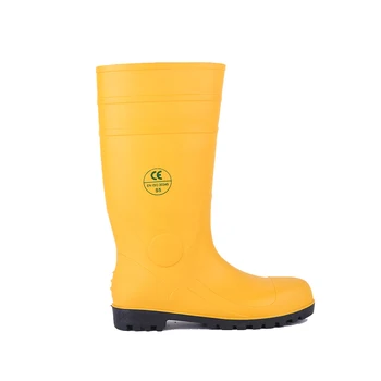 bota de chuva amarela