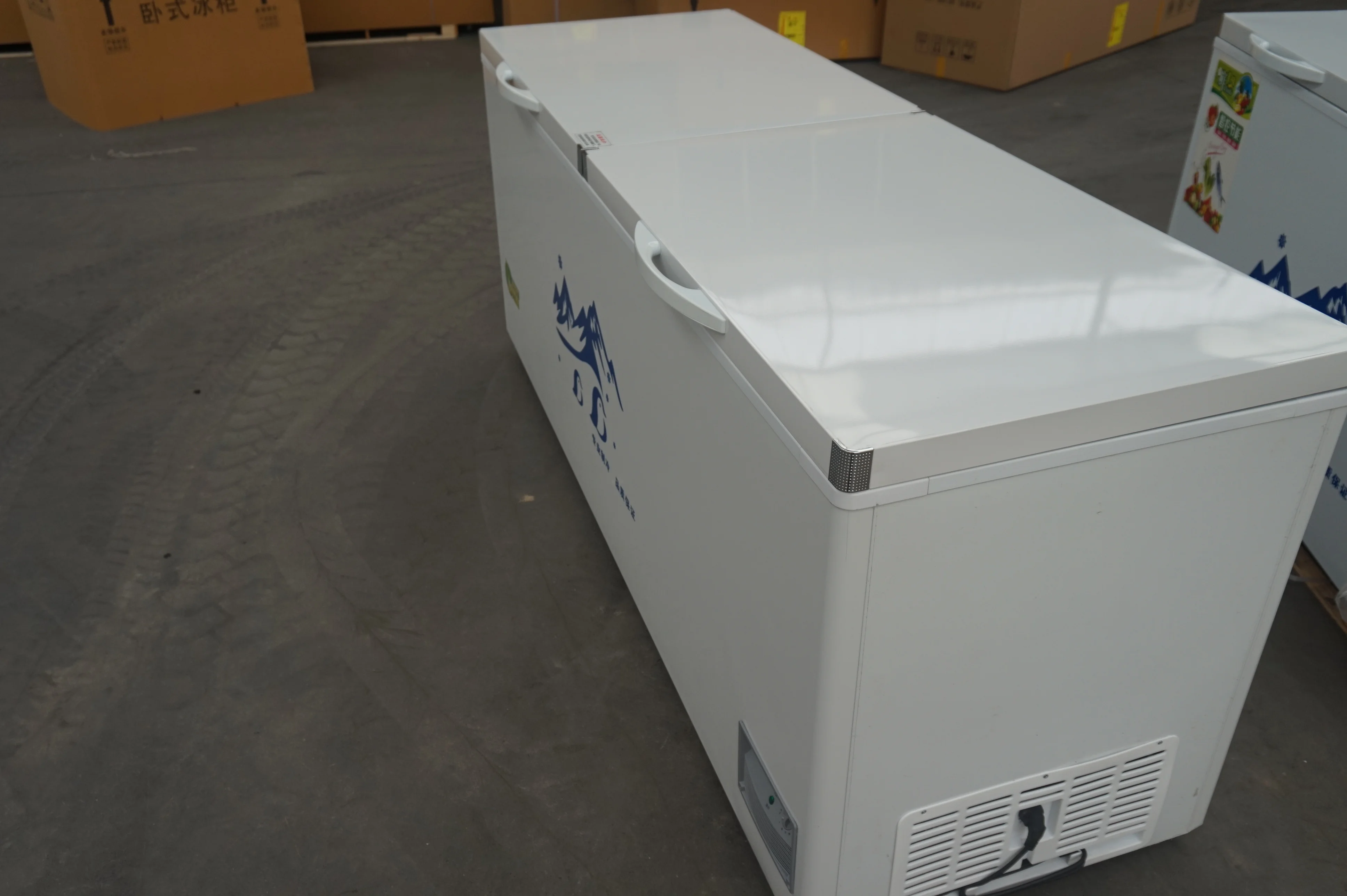 600l 700l 800l 900l 1000l 1200l Deep Chest Freezer Big Vulome Freezing