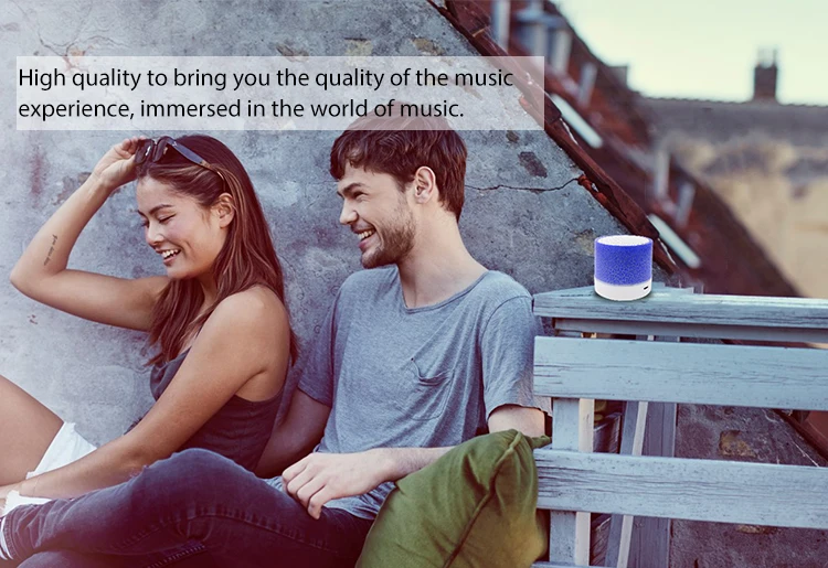 Quick Shipping Cheap Speaker High Quality Portable Bluetooth Speaker for Musics/Movies - ANKUX.COM