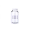 RTCO 250cc PET clear pill bottles with CRC caps( child resistant cap) for pill, vitamin, powder, capsules